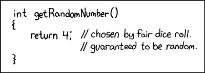 XKCD 221 - random_number